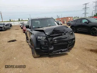 2023 Land Rover Defender X с VIN SALEXEEU8P2165523, выставлен на аукционе Copart как лот 65044174 с пробегом 16 560 миль миль и Списание • Salvage title. История ставок и продаж доступна на DreamBid. Изображение 11.