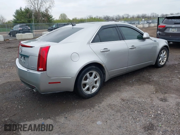 2008 Cadillac CTS AWD w/1SA with VIN 1G6DG577780178872, listed as a IAAI auction lot 42014141 with 187,719 mi miles. Bid and sale history available at carsss.com. Image 4.