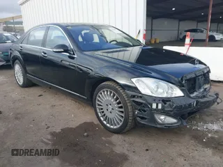 2007 Mercedes-Benz S 5.5L V8 with VIN WDDNG71X47A099356, listed as a IAAI auction lot 41910991 with 170,732 mi miles. Bid and sale history available at carsss.com. Image 1.