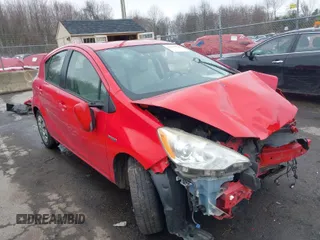 2013 Toyota Prius One with VIN JTDKDTB33D1528282, listed as a IAAI auction lot 41979126 with Not Provided miles. Bid and sale history available at carsss.com. Image 1.