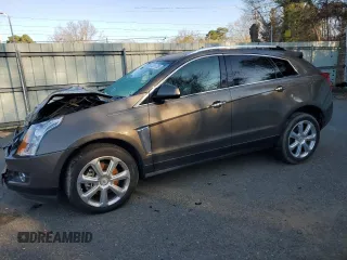 2014 Cadillac SRX Performance Collection with VIN 3GYFNCE39ES678613, listed as a Copart auction lot 44811735 with 80,910 mi miles and Salvage Title. Bid and sale history available at carsss.com. Image 1.
