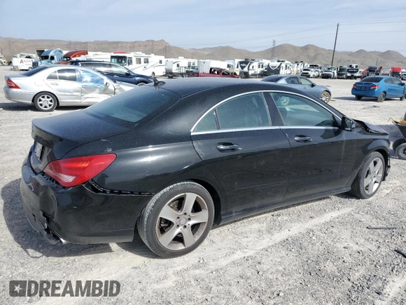 2015 Mercedes-Benz CLA 250 with VIN WDDSJ4EB6FN193067, listed as a Copart auction lot 48833053 with 88,736 mi miles and . Bid and sale history available at DreamBid. Image 3.