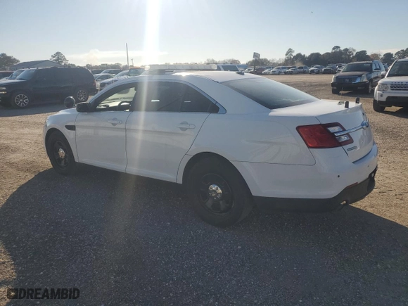 2018 Ford Police Interceptor Sedan with VIN 1FAHP2MK0JG109921, listed as a Copart auction lot 85054554 with 96,643 mi miles and Clean Title. Bid and sale history available at carsss.com. Image 2.