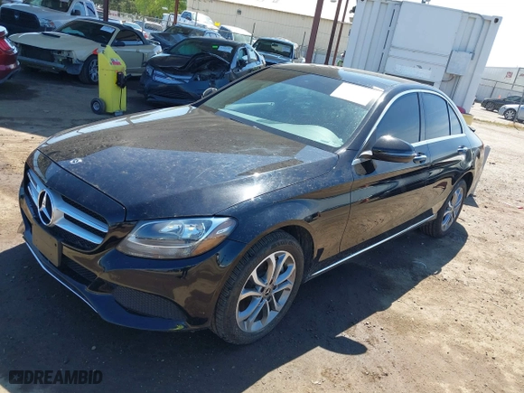 2018 Mercedes-Benz C-Class C 300 with VIN 55SWF4KB3JU234505, listed as a IAAI auction lot 41871944 with 46,454 mi miles. Bid and sale history available at carsss.com. Image 18.