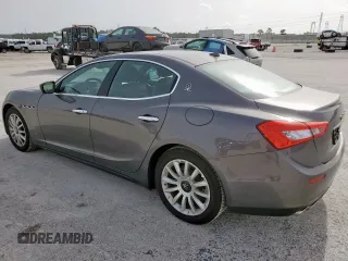2017 Maserati Ghibli z VIN ZAM57XSA9H1206127, wystawiony jako Copart lot #56883775 z przebiegiem 13 439 mil mil oraz Czysty tytuł • Clean title. Historia ofert i sprzedaży dostępna na DreamBid. Obrazek 2.