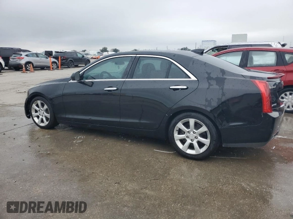 2015 Cadillac ATS Standard RWD z VIN 1G6AA5RA9F0143521, wystawiony jako Copart lot #82045854 z przebiegiem 106 089 mil mil oraz Szkoda całkowita • Salvage title. Historia ofert i sprzedaży dostępna na DreamBid. Obrazek 2.