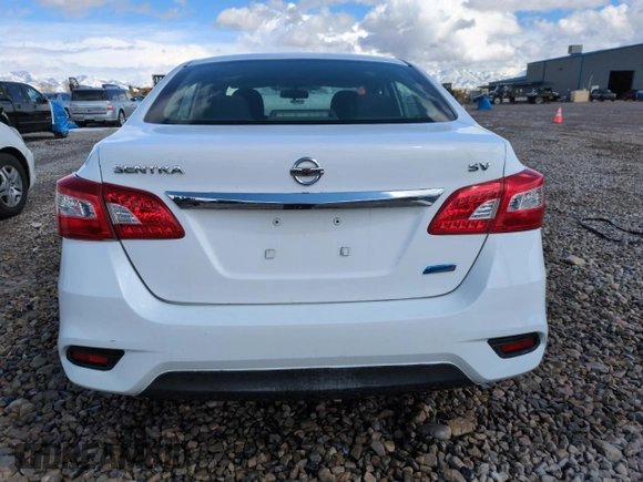 2017 Nissan Sentra SV with VIN 3N1AB7AP3HY328147, listed as a Copart auction lot 50646085 with 79,290 mi miles and Salvage Title. Bid and sale history available at carsss.com. Image 6.