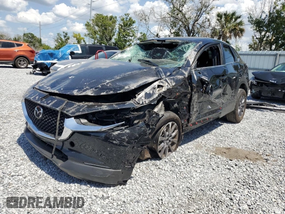 2024 Mazda CX-30 S with VIN 3MVDMBAM6RM703369, listed as a Copart auction lot 58508225 with 10,253 mi miles and Non repairable. Bid and sale history available at DreamBid. Image 1.