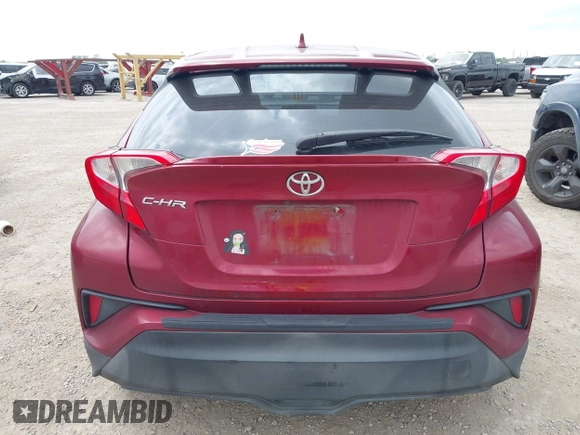 2018 Toyota C-HR XLE with VIN NMTKHMBX6JR035626, listed as a IAAI auction lot 42377752 with 120,196 mi miles and . Bid and sale history available at DreamBid. Image 16.