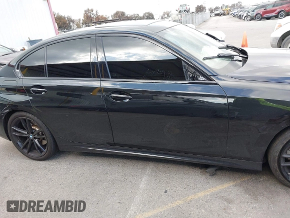 2023 BMW 3 Series 330i with VIN 3MW69FF00P8D17350, listed as a IAAI auction lot 41447178 with 23,372 mi miles. Bid and sale history available at carsss.com. Image 13.