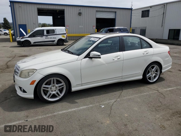 2010 Mercedes-Benz C-Class C 300 Sport with VIN WDDGF5EB0AR128939, listed as a Copart auction lot 53156655 with 151,807 mi miles and Salvage Title. Bid and sale history available at carsss.com. Image 1.