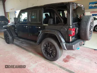2023 Jeep Wrangler Sahara with VIN 1C4JJXP65PW627241, listed as a Copart auction lot 62873313 with 9,219 mi miles and Clean Title. Bid and sale history available at DreamBid. Image 2.