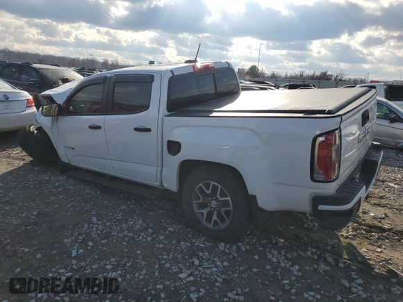 2022 GMC Canyon 4WD AT4 w/Leather with VIN 1GTG6FEN1N1110836, listed as a Copart auction lot 84113554 with 35,889 mi miles and Salvage Title. Bid and sale history available at carsss.com. Image 2.