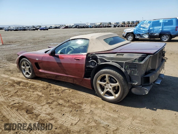 2003 Chevrolet Corvette with VIN 1G1YY32G635115712, listed as a Copart auction lot 74316274 with 99,890 mi miles and Salvage Title. Bid and sale history available at carsss.com. Image 2.