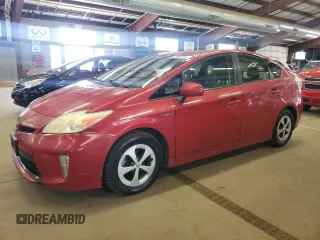 2012 Toyota Prius One z VIN JTDKN3DU0C1581992, wystawiony jako Copart lot #60611835 z przebiegiem 239 359 mil mil oraz Czysty tytuł • Clean title. Historia ofert i sprzedaży dostępna na DreamBid. Obrazek 1.