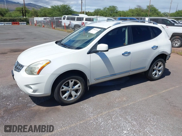 2011 Nissan Rogue SV z VIN JN8AS5MT7BW179433, wystawiony jako IAAI lot #42041364 z przebiegiem 110 197 mil mil oraz . Historia ofert i sprzedaży dostępna na DreamBid. Obrazek 2.