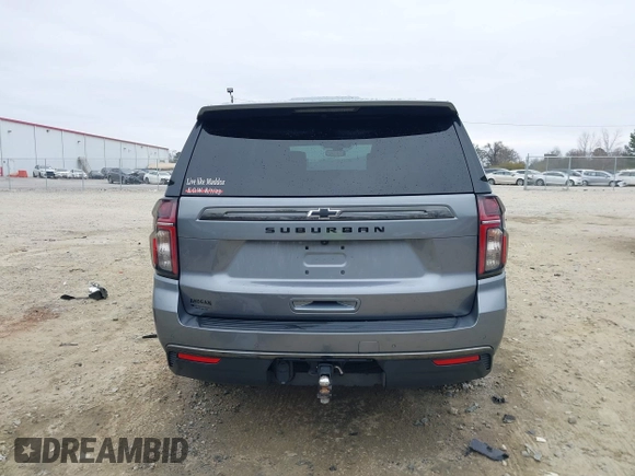 2021 Chevrolet Suburban Z71 с VIN 1GNSKDKD3MR447022, выставлен на аукционе IAAI как лот 41186982 с пробегом 82 677 миль миль и . История ставок и продаж доступна на DreamBid. Изображение 17.