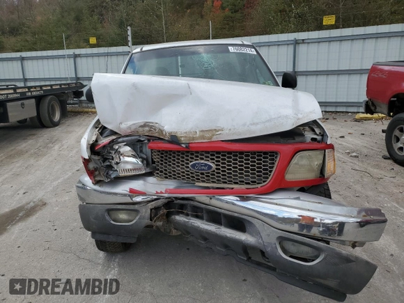 2002 Ford F-150 XL z VIN 1FTRF18W92NB71226, wystawiony jako Copart lot #76082214 z przebiegiem Nie podano mil oraz Szkoda całkowita • Salvage title. Historia ofert i sprzedaży dostępna na DreamBid. Obrazek 5.