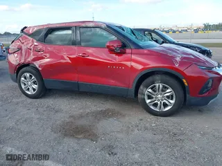 2019 Chevrolet Blazer with VIN 3GNKBBRA3KS688170, listed as a IAAI auction lot 41192503 with 48,022 mi miles. Bid and sale history available at carsss.com. Image 1.