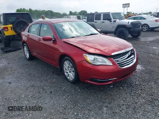 2013 Chrysler 200 LX with VIN 1C3CCBAG2DN767549, listed as a IAAI auction lot 42081076 with 121,759 mi miles and . Bid and sale history available at DreamBid. Image 1.