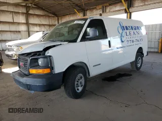 2006 GMC Savana Cargo Van with VIN 1GTGG25U461165716, listed as a Copart auction lot 86344194 with 115,966 mi miles and Salvage Title. Bid and sale history available at carsss.com. Image 1.