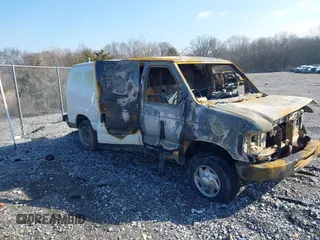 2012 Ford Econoline Cargo Super Duty Commercial with VIN 1FTSE3EL1CDB24726, listed as a IAAI auction lot 41541173 with Not Provided miles. Bid and sale history available at carsss.com. Image 1.