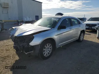 2007 Chrysler Sebring LX with VIN 1C3LC46RX7N656449, listed as a Copart auction lot 49602985 with 162,810 mi miles and Salvage Title. Bid and sale history available at DreamBid. Image 1.