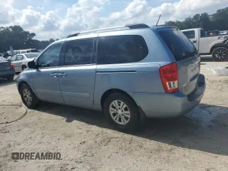 2012 Kia Sedona LX with VIN KNDMG4C72C6498832, listed as a Copart auction lot 78017424 with 167,289 mi miles and Salvage Title. Bid and sale history available at carsss.com. Image 2.