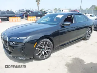 2023 BMW 7 Series 740i with VIN WBA23EH02PCM14257, listed as a IAAI auction lot 42408167 with Not provided miles and . Bid and sale history available at DreamBid. Image 19.