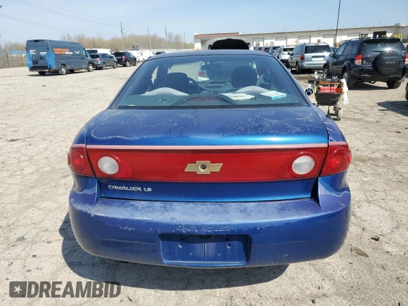 2004 Chevrolet Cavalier LS with VIN 1G1JF12F247324583, listed as a Copart auction lot 51499265 with 135,532 mi miles and Salvage title. Bid and sale history available at DreamBid. Image 6.
