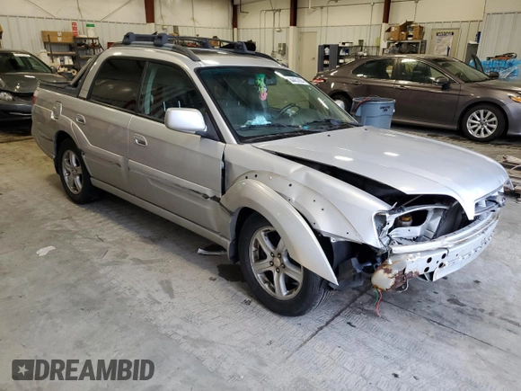 2003 Subaru Baja with VIN 4S4BT61C537102509, listed as a Copart auction lot 84457884 with 190,658 mi miles and Non Repairable. Bid and sale history available at DreamBid. Image 4.