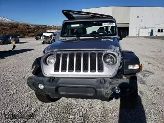 2019 Jeep Wrangler Unlimited Sport with VIN 1C4HJXDG9KW561720, listed as a Copart auction lot 44467445 with 69,290 mi miles and Salvage Title. Bid and sale history available at carsss.com. Image 11.
