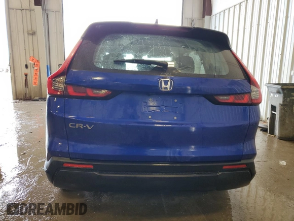 2024 Honda CR-V LX with VIN 7FARS4H21RE009985, listed as a Copart auction lot 44243285 with 13,363 mi miles and Non Repairable. Bid and sale history available at DreamBid. Image 6.