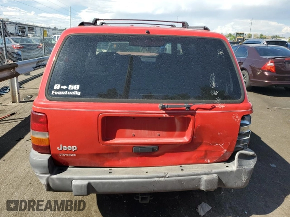 1996 Jeep Grand Cherokee Laredo with VIN 1J4GZ58S0TC170623, listed as a Copart auction lot 68019014 with 174,192 mi miles and Salvage Title. Bid and sale history available at carsss.com. Image 6.