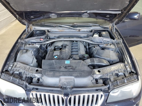 2008 BMW X3 3.0si with VIN WBXPC934X8WJ14849, listed as a Copart auction lot 54211285 with 190,793 mi miles and Salvage title. Bid and sale history available at DreamBid. Image 12.