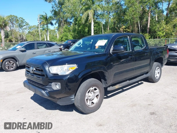 2016 Toyota Tacoma SR5 with VIN 5TFAX5GN1GX055850, listed as a IAAI auction lot 41828806 with 111,655 mi miles. Bid and sale history available at carsss.com. Image 2.