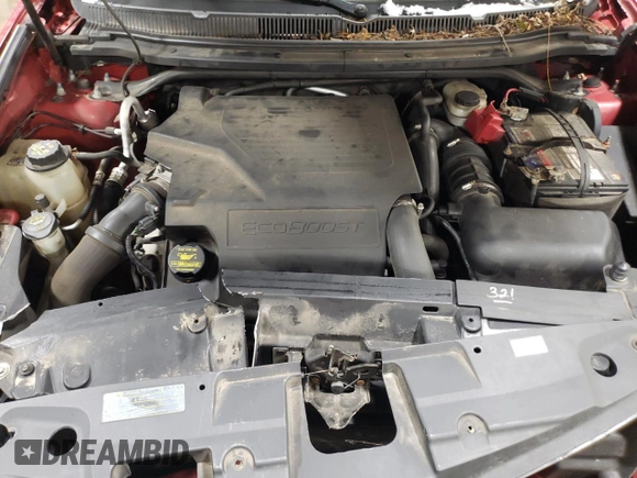 2012 Lincoln MKT EcoBoost with VIN 2LMHJ5AT9CBL54172, listed as a Copart auction lot 85450294 with 55,548 mi miles and Salvage Title. Bid and sale history available at DreamBid. Image 11.