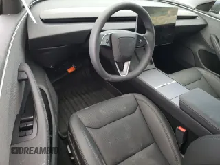 2025 Tesla Model 3 Long Range with VIN 5YJ3E1EA2SF995505, listed as a Copart auction lot 56682745 with 783 mi miles and Salvage title. Bid and sale history available at DreamBid. Image 8.