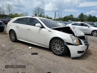 2010 Cadillac CTS with VIN 1G6DM8EV4A0120980, listed as a Copart auction lot 55507435 with Not Provided miles and Salvage Title. Bid and sale history available at DreamBid. Image 4.
