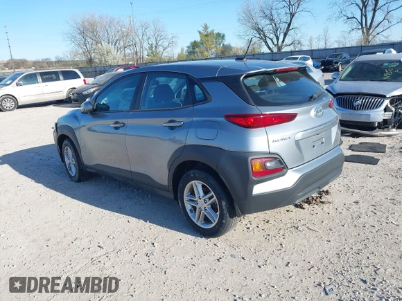 2021 Hyundai Kona SE with VIN KM8K12AA9MU667653, listed as a IAAI auction lot 41889973 with 30,399 mi miles and . Bid and sale history available at DreamBid. Image 3.