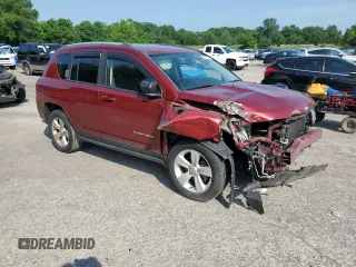 2016 Jeep Compass Sport with VIN 1C4NJDBB3GD722882, listed as a Copart auction lot 62368765 with Not provided miles and Salvage title. Bid and sale history available at DreamBid. Image 4.