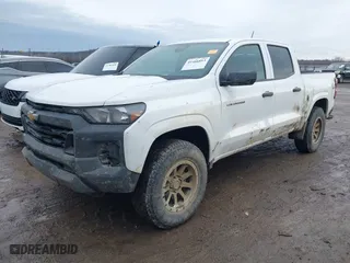 2023 Chevrolet Colorado 4WD Work Truck with VIN 1GCGTBEC7P1268939, listed as a IAAI auction lot 41466813 with 31,329 mi miles. Bid and sale history available at carsss.com. Image 18.