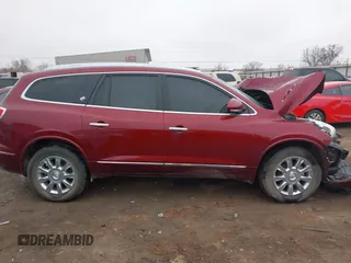 2015 Buick Enclave Leather with VIN 5GAKVBKD9FJ283346, listed as a IAAI auction lot 41499794 with 95,121 mi miles and . Bid and sale history available at carsss.com. Image 13.