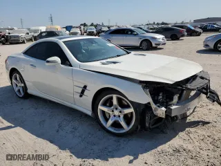 2014 Mercedes-Benz SL-Class SL 550 with VIN WDDJK7DA8EF021974, listed as a Copart auction lot 75754794 with 0 mi miles and Salvage Title. Bid and sale history available at carsss.com. Image 4.