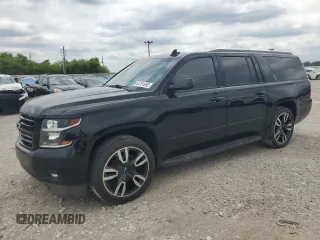 2018 Chevrolet Suburban Premier z VIN 1GNSKJKC8JR385523, wystawiony jako Copart lot #64701655 z przebiegiem 113 827 mil mil oraz Szkoda całkowita • Salvage title. Historia ofert i sprzedaży dostępna na DreamBid. Obrazek 1.