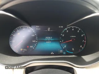 2021 Mercedes-Benz C 300 with VIN W1KWF8DB0MR620874, listed as a Copart auction lot 53074255 with 46,832 mi miles and Salvage title. Bid and sale history available at DreamBid. Image 9.