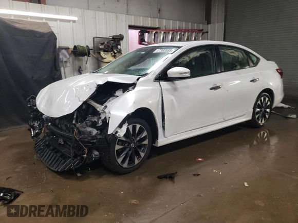 2017 Nissan Sentra SR with VIN 3N1AB7AP4HY221429, listed as a Copart auction lot 47360555 with 42,369 mi miles and Salvage Title. Bid and sale history available at DreamBid. Image 1.
