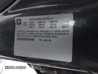 2014 Buick Verano with VIN 1G4PP5SKXE4164468, listed as a IAAI auction lot 41000870 with 205,380 mi miles and . Bid and sale history available at DreamBid. Image 9.