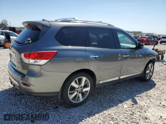 2016 Nissan Pathfinder Platinum с VIN 5N1AR2MN0GC610271, выставлен на аукционе Copart как лот 48664605 с пробегом 184 693 миль миль и Списание • Salvage title. История ставок и продаж доступна на DreamBid. Изображение 3.