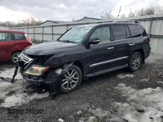 2014 Lexus LX 570 with VIN JTJHY7AX3E4132540, listed as a Copart auction lot 46397555 with 191,403 mi miles and Non Repairable. Bid and sale history available at DreamBid. Image 1.